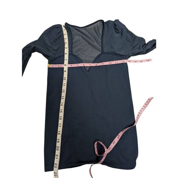 Free People sweetheart mesh sleeve top Medium - Picture 6 of 6